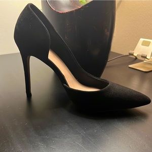 Mix No 6 Black Suede Pumps